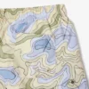 Short de bain imprimé mi-long pour homme en boxers Short de bain imprimé mi-long pour homme en boxers