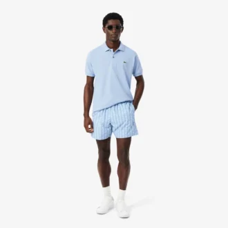 Short de bain mi-long à imprimé Monogram Boxers