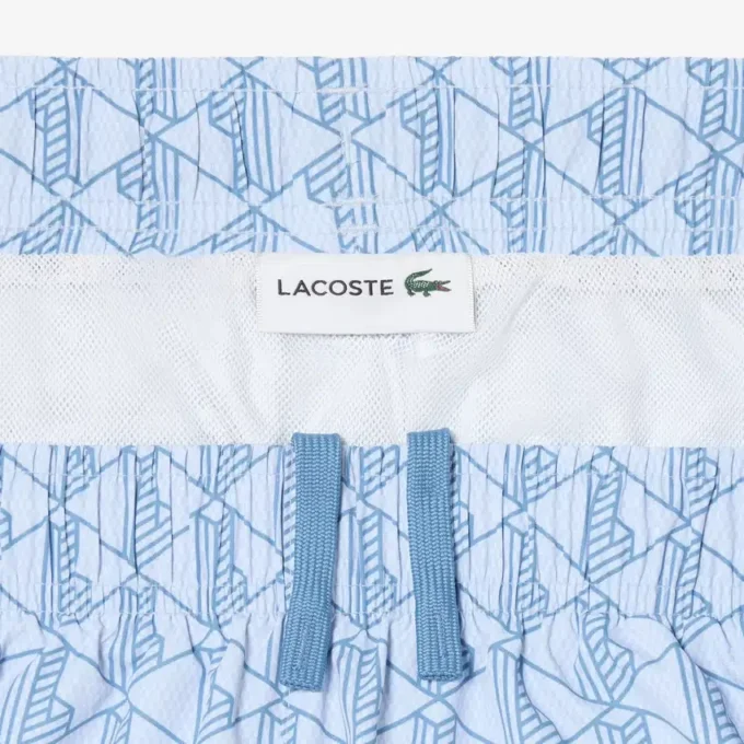 Short de bain mi-long à imprimé Monogram Boxers Short de bain mi-long à imprimé Monogram Boxers