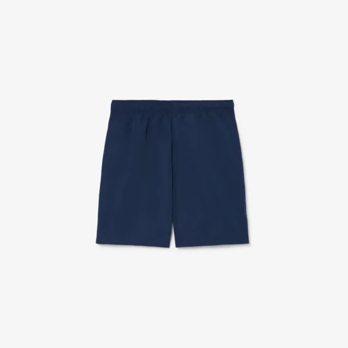 Short de bain monochrome doublé en boxers