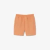 Short de bain monochrome doublé en boxers