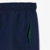 Short de bain monochrome doublé en boxers