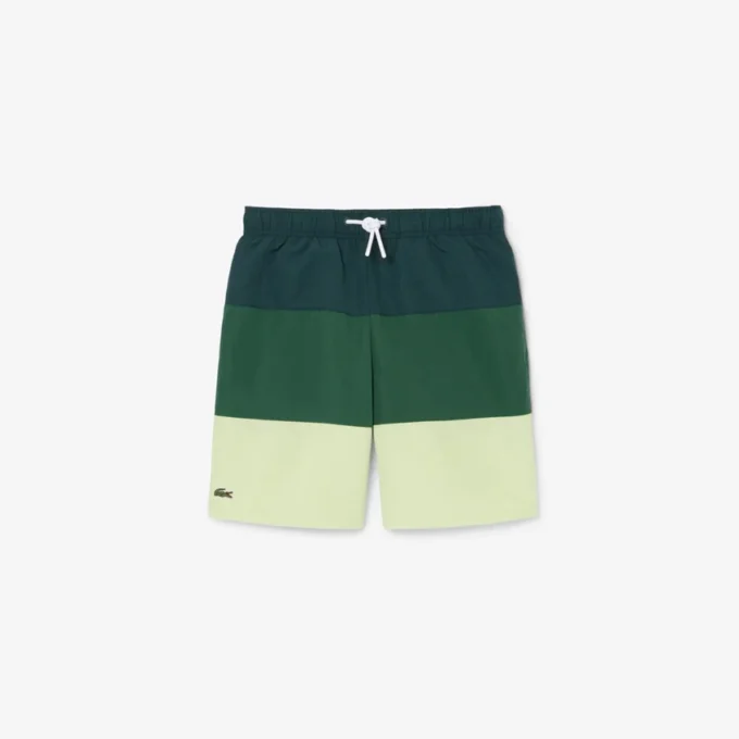 Short de bain rayé