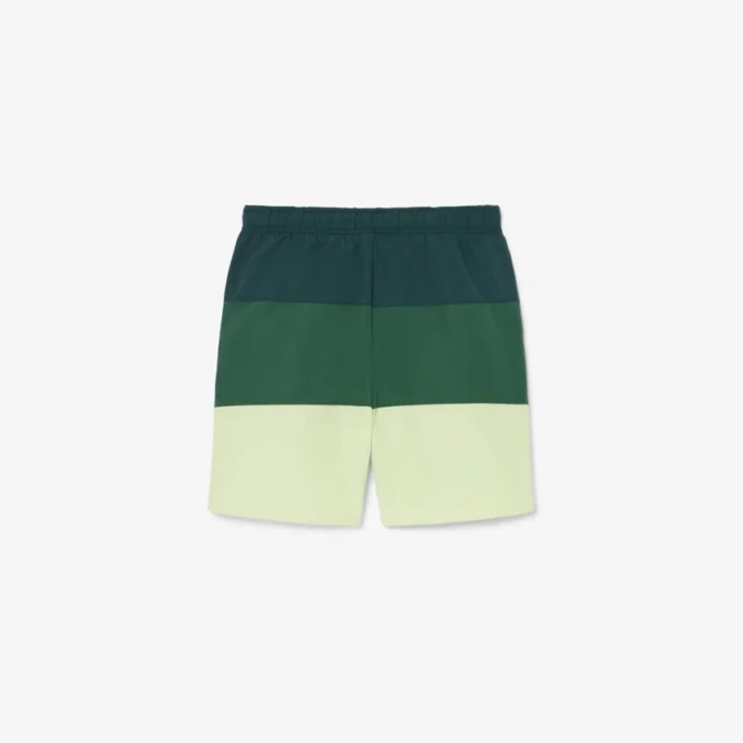 Short de bain rayé