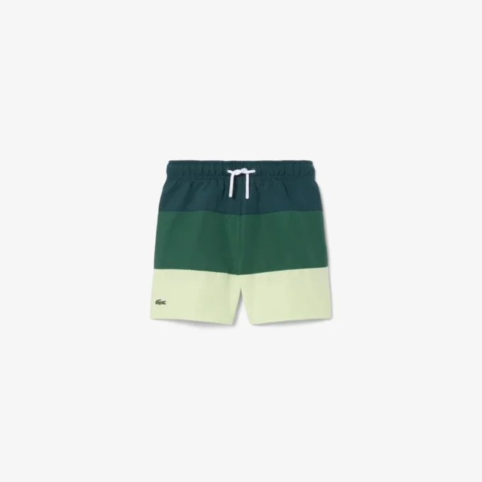 Short de bain rayé