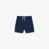Short de bain à rayures monochromes en forme de boxers