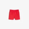 Short de bain à rayures monochromes en forme de boxers