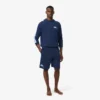 Short de détente en molleton coupe droite pour homme Short de détente en molleton coupe droite pour homme