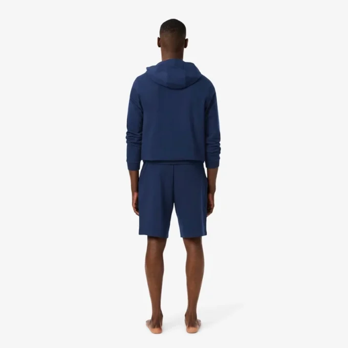 Short de détente en molleton coupe droite pour homme Short de détente en molleton coupe droite pour homme
