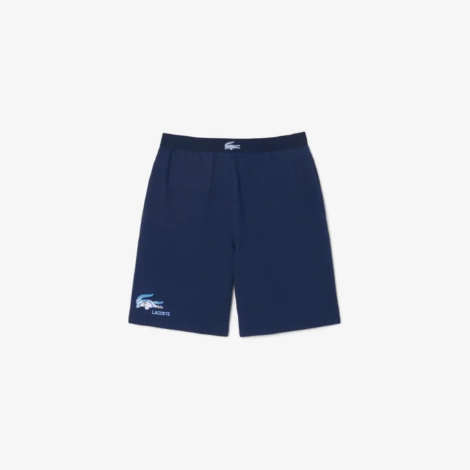 Short de détente en molleton coupe droite pour homme Short de détente en molleton coupe droite pour homme