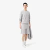 Short de pyjama en molleton coupe droite pour homme