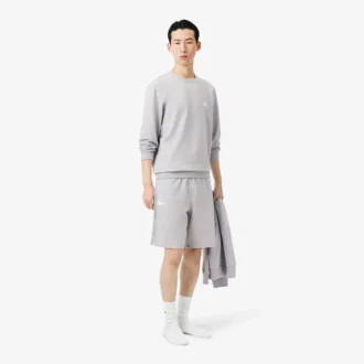 Short de pyjama en molleton coupe droite pour homme