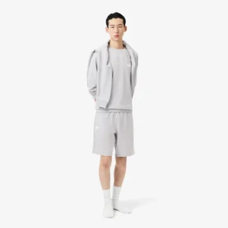 Short de pyjama en molleton coupe droite pour homme