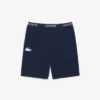 Short de pyjama en molleton coupe droite pour homme