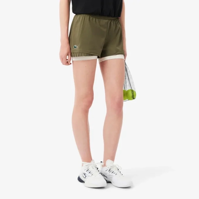 Short de tennis doublé Ultra Dry pour femme Short de tennis doublé Ultra Dry pour femme