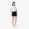 Short de tennis Heritage en piqué stretch pour femme Short de tennis Heritage en piqué stretch pour femme