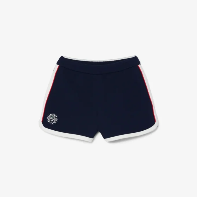 Short de tennis Heritage en piqué stretch pour femme Short de tennis Heritage en piqué stretch pour femme