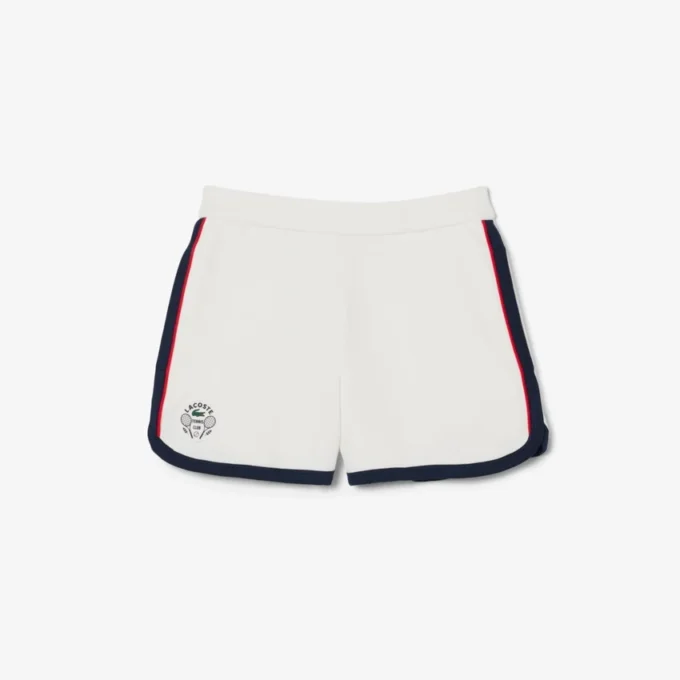 Short de tennis Heritage en piqué stretch pour femme Short de tennis Heritage en piqué stretch pour femme
