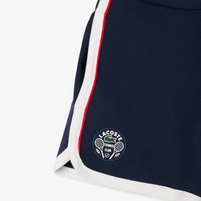 Short de tennis Heritage en piqué stretch pour femme Short de tennis Heritage en piqué stretch pour femme