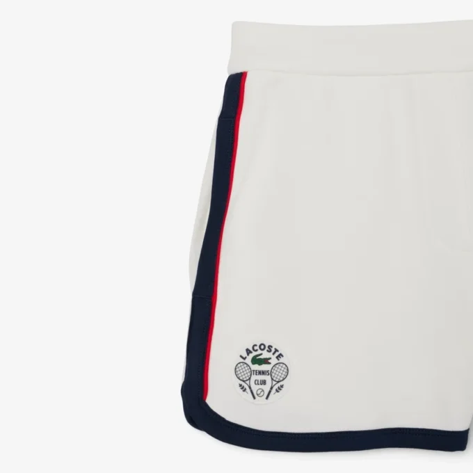 Short de tennis Heritage en piqué stretch pour femme Short de tennis Heritage en piqué stretch pour femme
