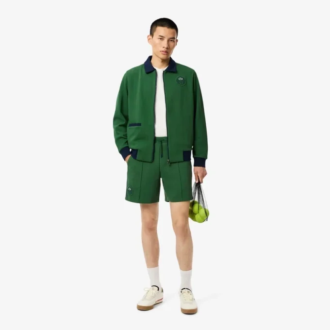 Short de tennis Heritage Ultra Dry Badge Accent pour homme Short de tennis Heritage Ultra Dry Badge Accent pour homme