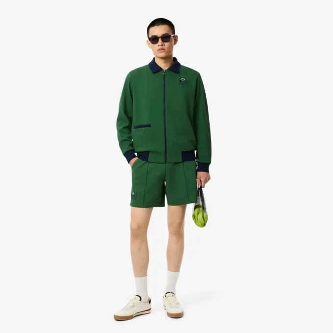 Short de tennis Heritage Ultra Dry Badge Accent pour homme Short de tennis Heritage Ultra Dry Badge Accent pour homme