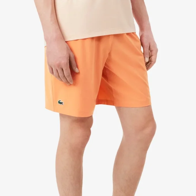 Short de tennis Lacoste Tennis X Novak Djokovic pour homme Short de tennis Lacoste Tennis X Novak Djokovic pour homme