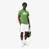 Short de tennis léger à rayures colorées pour homme
