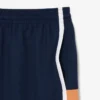 Short de tennis léger à rayures colorées pour homme