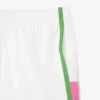 Short de tennis léger à rayures colorées pour homme