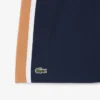 Short de tennis léger à rayures colorées pour homme
