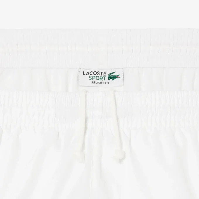 Short de tennis léger à rayures colorées pour homme