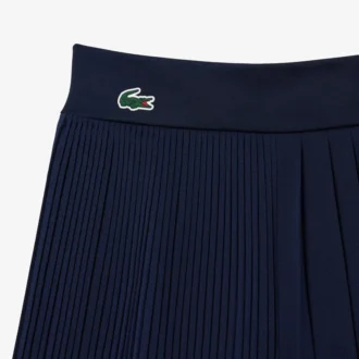 Short de tennis plissé doublé pour femme