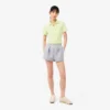 Short en coton plissé Short en coton plissé
