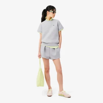 Short en coton plissé Short en coton plissé