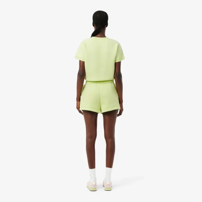Short en coton plissé Short en coton plissé
