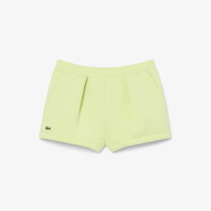 Short en coton plissé Short en coton plissé