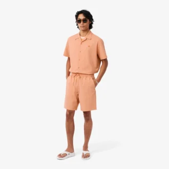 Short en coton seersucker