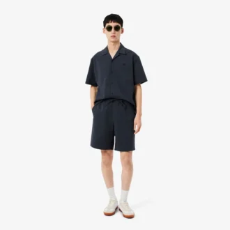 Short en coton seersucker