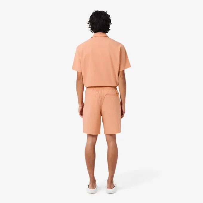 Short en coton seersucker
