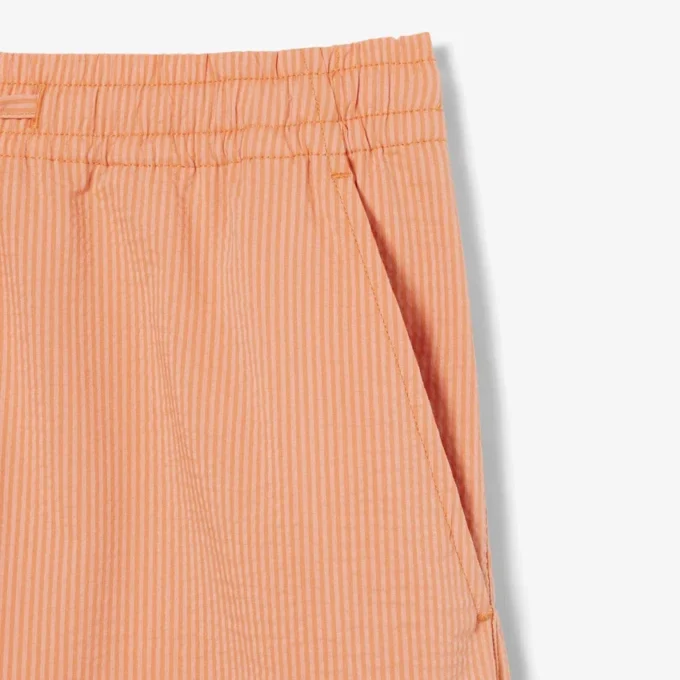 Short en coton seersucker