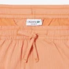 Short en coton seersucker