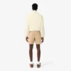 Short en coton stretch à coupe classique Short en coton stretch à coupe classique