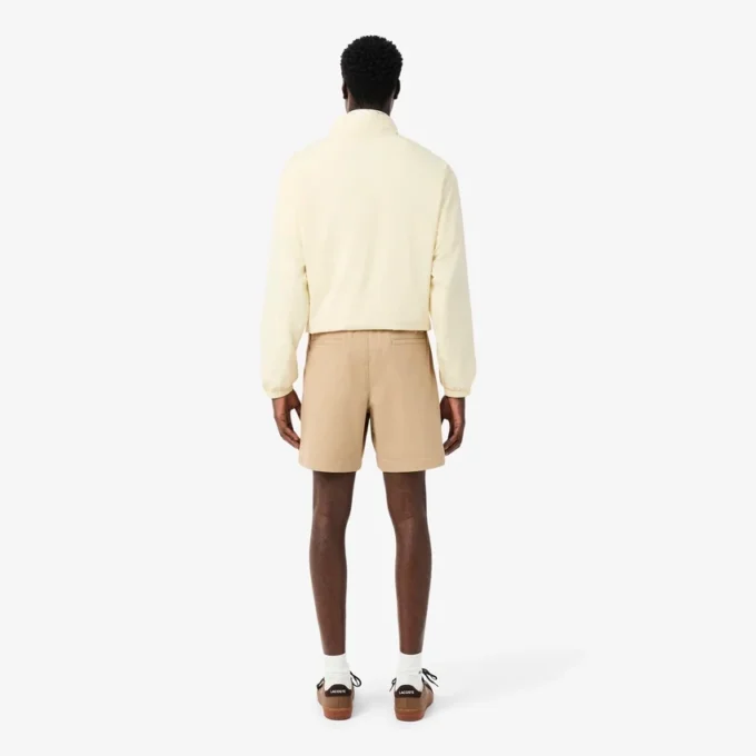 Short en coton stretch à coupe classique Short en coton stretch à coupe classique