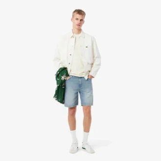 Short en denim coupe droite pour homme Short en denim coupe droite pour homme