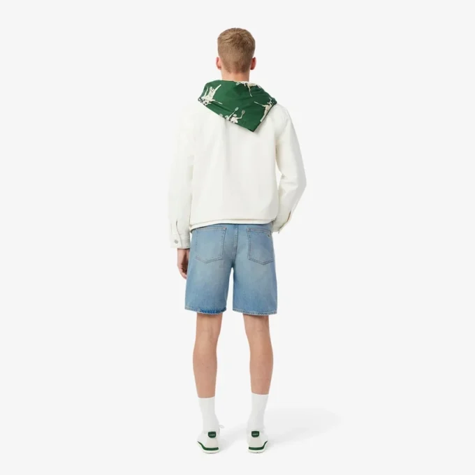 Short en denim coupe droite pour homme Short en denim coupe droite pour homme