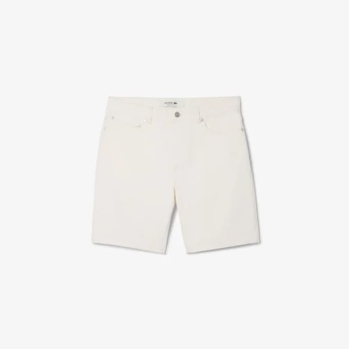 Short en denim coupe droite pour homme Short en denim coupe droite pour homme
