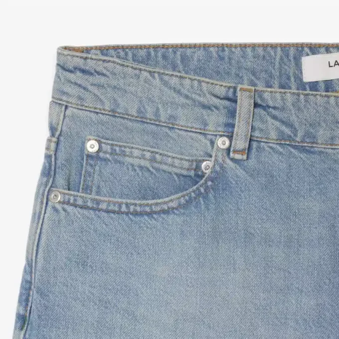 Short en denim coupe droite pour homme Short en denim coupe droite pour homme
