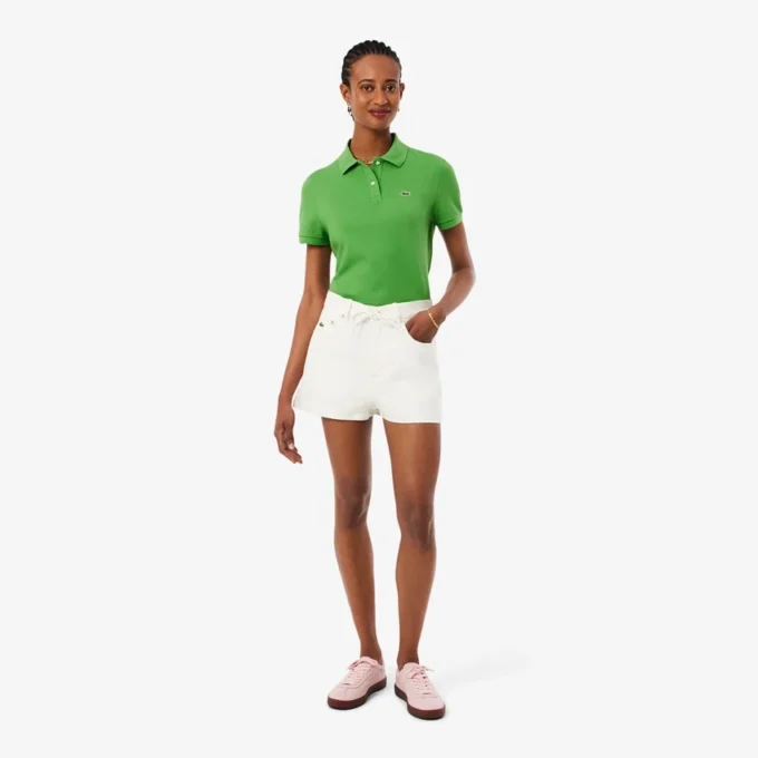 Short en denim de coton Short en denim de coton