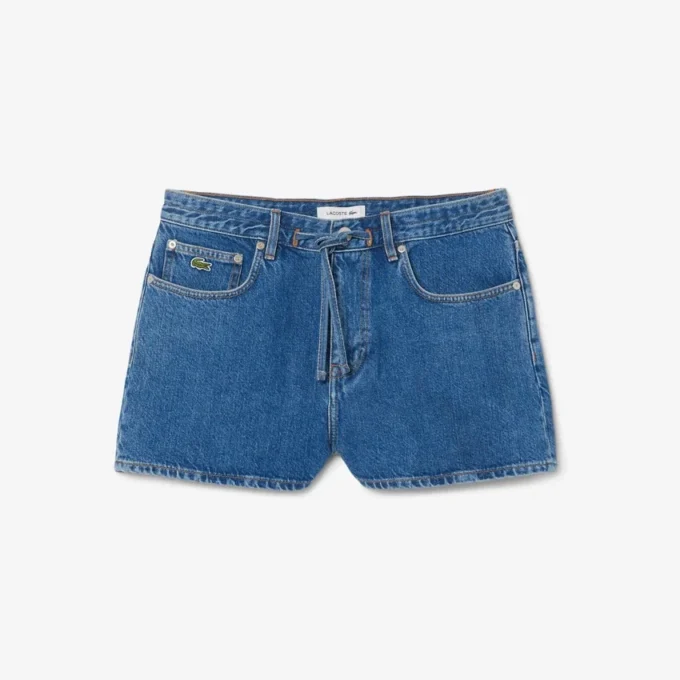 Short en denim de coton Short en denim de coton